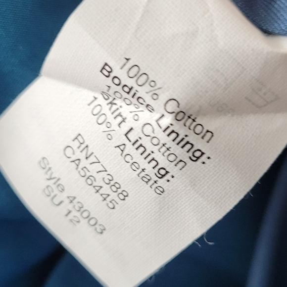 NWT J. Crew Special Occasions Samantha Scalloped Bodice Strapless Dress Blue - Picture 11 of 16